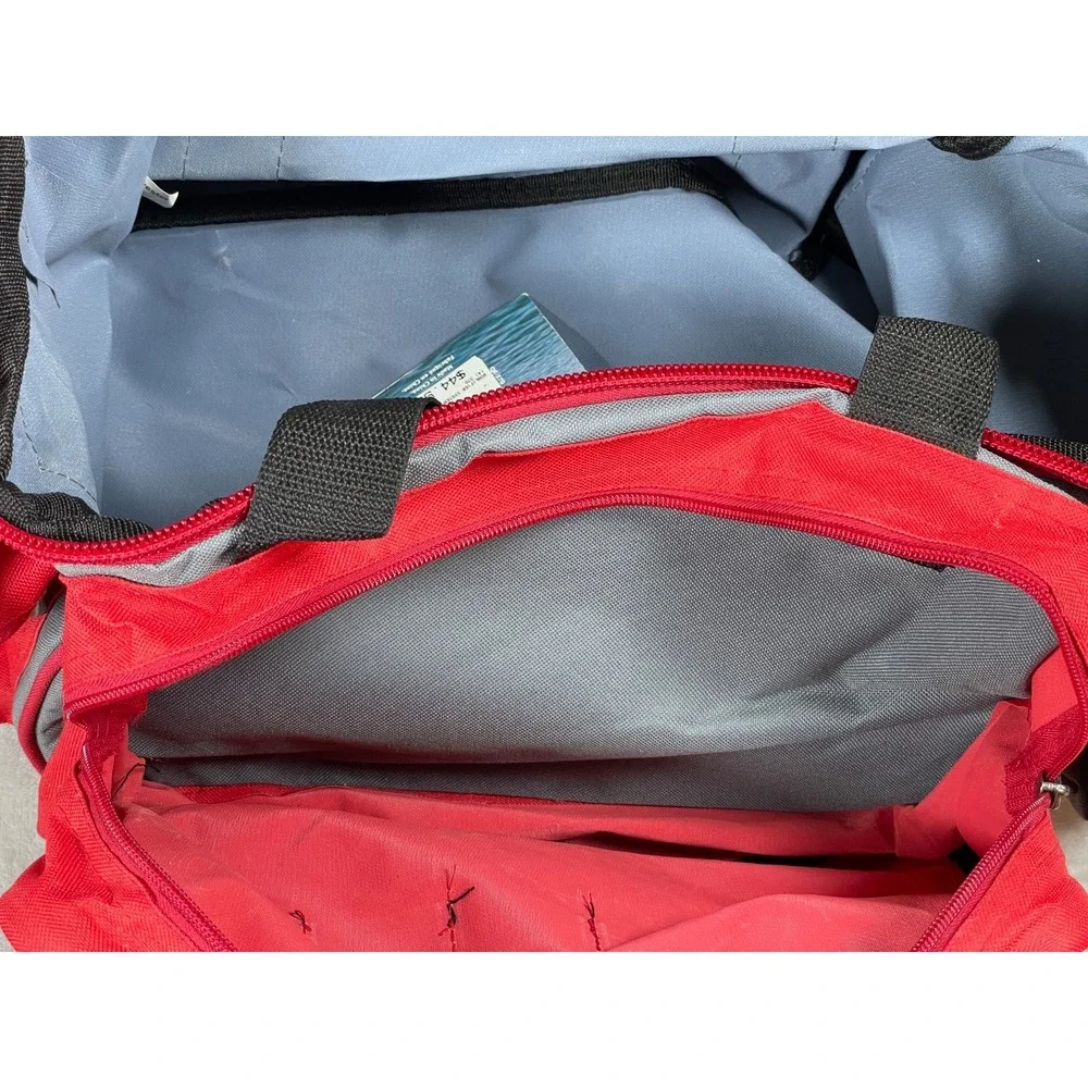 Bass Pro Shops Extreme Qualifier 370 Tackle Bag Fishing Gear Storage Red NWT